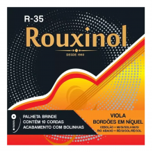 Encordoamento Viola Máxima R -35 Rouxinol Com Bolinha 