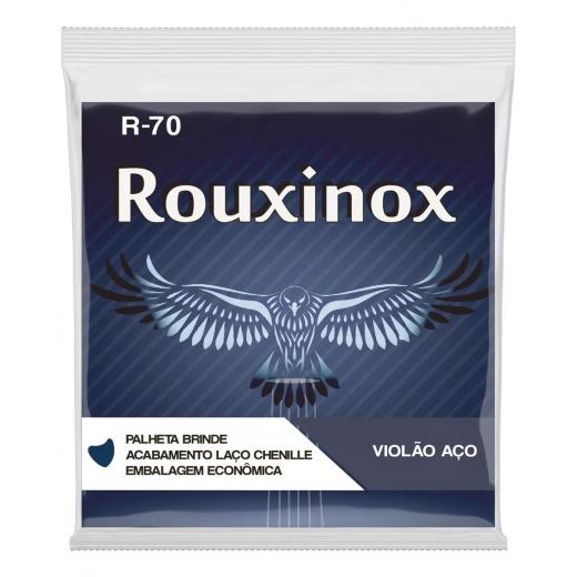 Encordoamento Violão Aço Rouxinol inox Chenille R70 Econômico