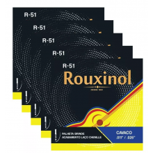 Kit 7 Encordoamento Cavaco Laço Chenille R51 Rouxinol